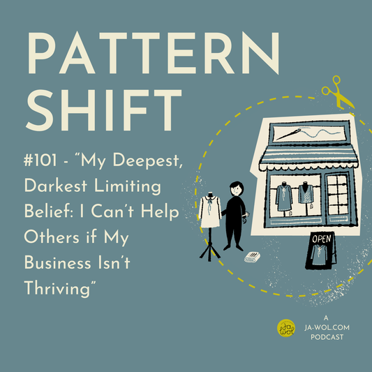 #101 - “My Deepest, Darkest Limiting Belief: I Can’t Help Others if My Business Isn’t Thriving”