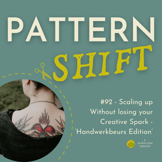 #92 - Scaling up Without losing your Creative Spark - ‘Handwerkbeurs Edition’