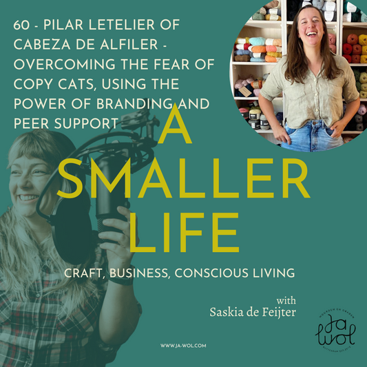 #60 - Pilar Letelier of Cabeza de Alfiler - Overcoming the fear of Copy Cats, using the Power of Branding and Peer Support