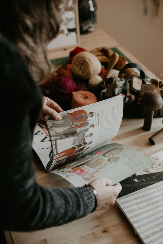 How I deleted overwhelm from my knitting practice